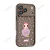 Funda de teléfono de niña de dibujos animados floral a pantalla completa, compatible con todos los modelos de Apple, un producto popular transfronterizo con una gran ventana de visualización y un acabado mate