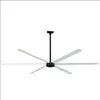 Ventilador de Teto Industrial Tuya com Controle Remoto de Grupo, Ventilador Elétrico com Motor de Cobre Puro, Ventilador de Ventilação de Alta Potência para Fábrica e Oficina