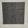 Quadro de Recados de Feltro com Grade de Nove Espaços, Quadro de Avisos de Parede em Azulejo, Painel Acústico de Fibra de Poliéster, Parede de Fotos de Feltro