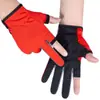 Suministros del Fabricante Guantes de Pesca para Exteriores, Guantes de Ciclismo Transpirables y Absorbentes de Sudor con Tres Dedos Expuestos, Guantes de Tres Dedos