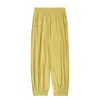 Pantalones Bombachos Nuevos de Algodón y Lino de Verano para Mujer, Deportivos Casuales, Delgados, Tipo Zanahoria, Sueltos, Anti-mosquitos, Cortos, Pantalones de Salón