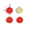 Acessórios para Joias de Liga DIY Letras Inglesas Amor Placa de Gotejamento de Óleo Pulseira Chaveiro Pingente de Colar W503