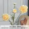4 Flores de Loto Artificiales Pequeñas para Decoración de Salón de Bodas, Arreglos de Flores Artificiales, Flores Artificiales para Decoración del Hogar