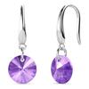 Elegantes Tacones Altos y Pendientes Están Hechos de Cristales Swarovski de Doce Colores para Mujer, Simples y Versátiles