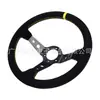 Volante universal modificado para coche transfronterizo de 14 pulgadas 350 mm mate de carreras competitivo para juegos volante cóncavo