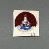 Thangka em tela de cinnabar feito à mão com os Oito Protetores, doze signos do zodíaco, Buda da Vida Ben, thangka carry 3.5 núcleo de pintura atacado