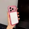 Estojo de Base Líquida Acrílico Instantâneo para Apple 18PROMAX À Prova de Queda 17PRO Tendência 13/14 Capa Protetora com Furo Preciso