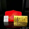 Souvenirs de Pequeña Barra de Oro y Billete de Oro del Año del Caballo, Artesanías de Metal, Adornos de Regalo, Regalos de Seguros, Pequeños Regalos Prácticos