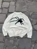 Estilo Universitario Americano Estilo Literario y Artístico Ropa de Punto Relajada Perezosa Araña Moderna Estampada Ropa de Punto Cálida