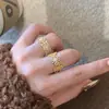 Anel Moderno de Diamante em Formato de Cruz para Mulheres 2025 Novo Anel de Artesanato Pesado Estilo Vintage Atacado