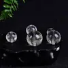 Cuentas de Corazón de Cristal Blanco Natural del Sutra del Corazón, Cuentas Sueltas del Sutra, Cuentas del Mantra del Corazón de Prajnaparamita, Cuentas para DIY