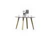 Sofá exterior de ocio, conjunto de mesa y sillas de ratán para jardín de villa en el patio, muebles de exterior para casa de huéspedes al aire libre