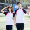 Uniforme escolar para estudiantes de secundaria, traje de verano, estilo universitario, ropa holgada para clases, camiseta de manga corta para estudiantes de secundaria, ropa deportiva para graduación y grupos.