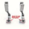 Nuevo Prensatelas Ajustable para Cremallera Invisible T69 Pie de Prensatelas para Máquina de Coser Plana de Aguja Única Prensatelas para Cremallera Prensatelas Auxiliar para Coser Cremalleras