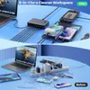 Cargador de Teléfono Móvil Multi-Puerto de Nitruro de Galio 300W Transfronterizo Tipo-C Estación de Carga de Escritorio Multi-Puerto de Alta Potencia