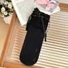 Calcetines Huecos para Mujer, Calcetines de Media Pantorrilla, Estilo Lolita de Moda, Calcetines para Mujer con Lazo, Calcetines Blancos Holgados Lindos Japoneses, Versátiles