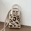 Nueva Bolsa de Teléfono Móvil Tejida Estilo Coreano, Mini Bolso de Mano, Bolso Cruzado de Gama Alta, Bolsa de Nochevieja