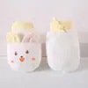 Luvas Anti-Arranhão para Recém-Nascidos 0-6 Meses, Algodão Puro, Respiráveis e Mastigáveis, Artefato Facial Anti-Arranhão para Bebê, Estilo Fino para Primavera e Verão