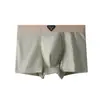 Algodão Penteado Roupa Íntima Masculina 100% Algodão Boxer Moderno 7A Virilha Antibacteriana Cintura de Espiga de Trigo Boxer Briefs 100% Algodão Respirável