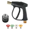 Amazon Karcher Série K Pistola de Água para Limpeza 1/4 Pistola de Água para Lavagem de Carros Conexão Rápida M22 Pistola Curta de Alta Pressão Doméstica