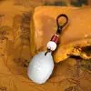 Colgante Original Fugui Jia Tianxia para Teléfono Móvil Cordón para Teléfono Móvil Colgante para Hombres y Mujeres Regalo Hecho a Mano Puro Colgante Creativo