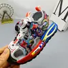 Sandálias Baotou Tamanho 26-31 Verão 2026 Sapatos de Praia Infantis Mais Vendidos para Crianças Pequenas e Médias Sapatos Cartoon com Luzes