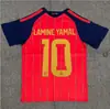 2627 Espanha Camisa de Futebol Duas Estrelas Casa e Fora Estampa de Número de Jogador Yamal Kuba Camisa da Seleção Brasileira