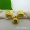 DIY handmade joias hairpin material atacado 10.5 * 11.5MM Fu-shaped acessórios de latão atacado