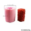 Molde de silicona para mousse con forma de flor tridimensional, ideal para hacer velas, helados, pasteles y dulces con forma de loto rosa.