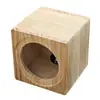 Caja de Audio de Madera Subwoofer Hecho a Mano Audio para Coche Casero Caja de Madera Caja Vacía Cuerpo de Madera Caja de Madera Maciza para el Hogar