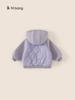 Roupas Infantis Bangxuan Inverno Quente Acolchoado de Algodão Espesso Tops com Capuz para Meninas Roupas Acolchoadas de Algodão para Meninas Jaquetas Infantis