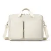 Bolsa para Laptop Portátil 2026 a Prueba de Golpes con Airbag, Bolsillos Dobles, Estilo Grueso, Gran Capacidad, Bolso de Hombro Cruzado, Logo Personalizado
