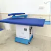 Mesa de Passar Autopriming Operada por Ponto Mesa de Passar Grande de Mesa Industrial Loja de Lavagem a Seco Industrial Fábrica de Vestuário Cama de Passar a Vapor