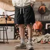 Bermuda Cargo Funcional Impermeável de Secagem Rápida para Homem, Bermuda Casual Fresca e Moderna de Verão, Estilo Montanha, Falsa Peça Dupla, Comprimento no Joelho