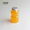 500ml Tampa Verde Celebridade da Internet Chá de Leite Café Garrafa Plástica Descartável Grau Alimentício Pet Garrafa Quadrada Garrafa Gorda Copo em U