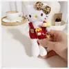 [Somente Bonecas] Lã de Boneca Saia Moda Fofa Suéter Roupa de Natal Adequada para Bonecas Kt de Pernas Longas