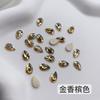 Strass de Arte de Unhas Transfronteiriço Atacado Gota d'Água Fundo Plano Strass Irregulares Lágrimas de Sereia Cristal Unhas Vestíveis Decoração DIY