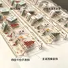 Regla Empujadora de Mahjong Transfronteriza Amazon Edición Limitada Navideña Acrílico Arreglador de Cartas de Mahjong Americano Regla 4 Piezas En Stock Mayoreo