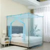 Cama Grande de Retazos con Mosquitero Tradicional para Uso Doméstico, Adecuada para Camas de 2.5 m, Camas de 3 m y Cunas de 3.9 m