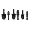 Novas ferramentas de hardware multifuncionais de 6 peças para expansor de tubo de furadeira elétrica, expansor de tubo, instalação, manutenção e reparo de ar condicionado
