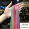 Cuerdas de Cabello Trenzadas de Colores, Cuerdas de Cabello de Siete Colores, Cintas de Cabello Coloridas para Niños, Accesorios para el Cabello para Mujer, Cuerdas para Cabello de Dreadlocks, Adornos de Cabello de Cinta