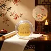 Año de la Oveja Pie Auspicioso Oro 999 Oro Pegatina para Teléfono Móvil Oveja Pequeña en Relieve Tener Dinero para Gastar Todo Sale Bien Pegatina de Pan de Oro Regalo