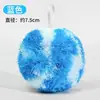 Esfera de limpeza de fibra colorida para uso na cozinha doméstica, para lavar louça e esfregar panelas, remove manchas sem danificar as superfícies das panelas, alternativa às bolas de palha de aço, fabricante