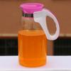 Jarra de Vidrio para Jugo Grande Olla con Amarre Olla para Bebidas Olla para Agua Hirviendo Fría Caja de Regalo