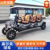 Comercio Exterior Carrito de Golf de 6 Plazas Área Escénica Coche Eléctrico de Paseo Recepción de Hotel Propiedad Transporte Carrito de Golf