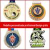 Medalha Europeia e Americana de Liga de Zinco Pintada Medalha Escolar Esportiva Medalha de Bicicleta Futebol Esportes Listagem