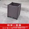 Cajas de Plantación para Cultivar Verduras, Macetas para Flores para Azoteas, Balcones Familiares, Macetas de Plástico Grandes Profundizadas para Exteriores para Árboles Frutales y Verduras