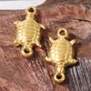 Aço Inoxidável 304 Série Marinha Pingente de Tartaruga Moda Feminina Irregular Joias Oceânicas Joias DIY Feitas à Mão Ponto