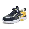 Tênis de Corrida Color Block para Meninos Outono/Inverno 1910 Sapatos Esportivos Infantis Comércio Exterior 2026 Comércio Exterior Transfronteiriço Estação Independente Atacado