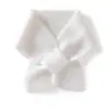 Venta al por mayor del fabricante Bufanda 35% Cachemira, Protector de cuello cálido, Bufanda corta de punto de doble uso de cachemira, En stock